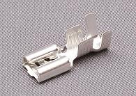 Plated 6.3 x 0.8mm blade terminal for 3-6mm wire