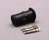 Econoseal round 3 pin plug connector kit. (Jenvey TPS)