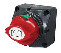 Marine master battery cut off switch. Rated at 275A 48v.