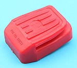 Quick release battery connector. Red