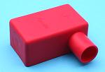 Large battery terminal cover. Red. Right entry