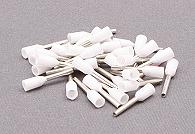 Cord end terminal for 0.5mm2  cable. White. 50 pack