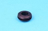 PVC Wiring grommet. Panel hole 12.70 x 7.92mm. 10 pack