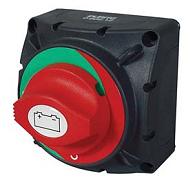 Marine master battery cut off switch. Rated at 550A 48v.