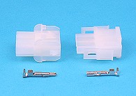 3 way Mate-N-Lock kit. plug, receptacle and terminals
