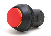 Waterproof Latching switch for use with BDSA. Red