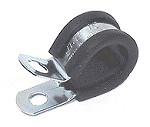 Steel Rubber Lined P clips