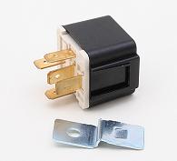 40/30A Relay. Separate fixing bracket. CO contacts. Form B